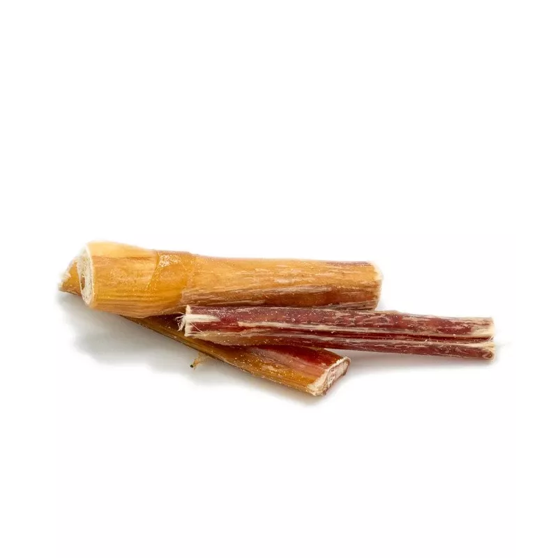 Snacks de mastigar para cães BULT pénis de vaca secos, pack de 3 — snacks de mastigar hipoalergénicos de um só ingrediente, 200 g, cães adultos