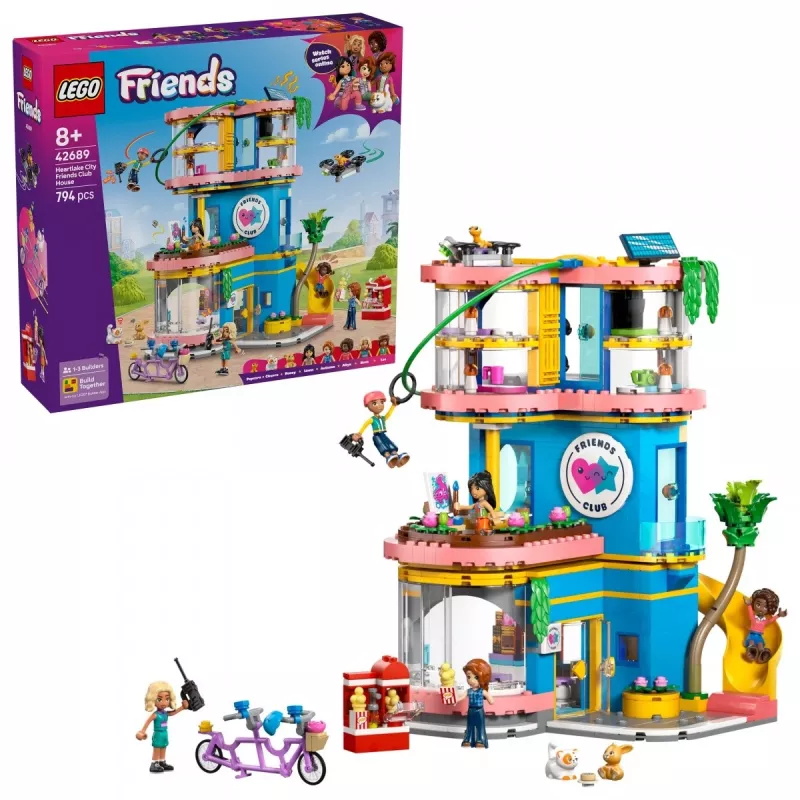 LEGO Friends 42689 Clube de amigos de Heartlake City
