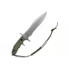 Cinema Classic Rambo V CC-H5 faca com bainha de couro