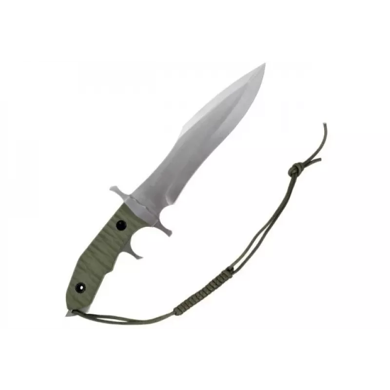 Cinema Classic Rambo V CC-H5 faca com bainha de couro