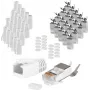 Conector de cabo RJ-45 ShiverPeaks 72067-20W branco