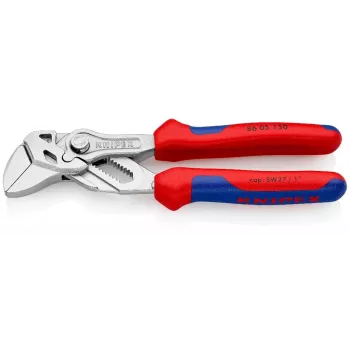 Alicate de junta deslizante Knipex 86 05 150 abertura máxima de porcas 2,7 cm
