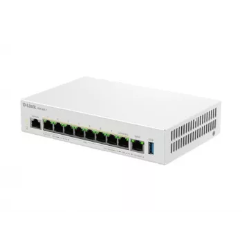 Router empresarial PoE D-Link DBR-600-P/B, Ethernet WAN, 2,5 Gigabit Ethernet, branco