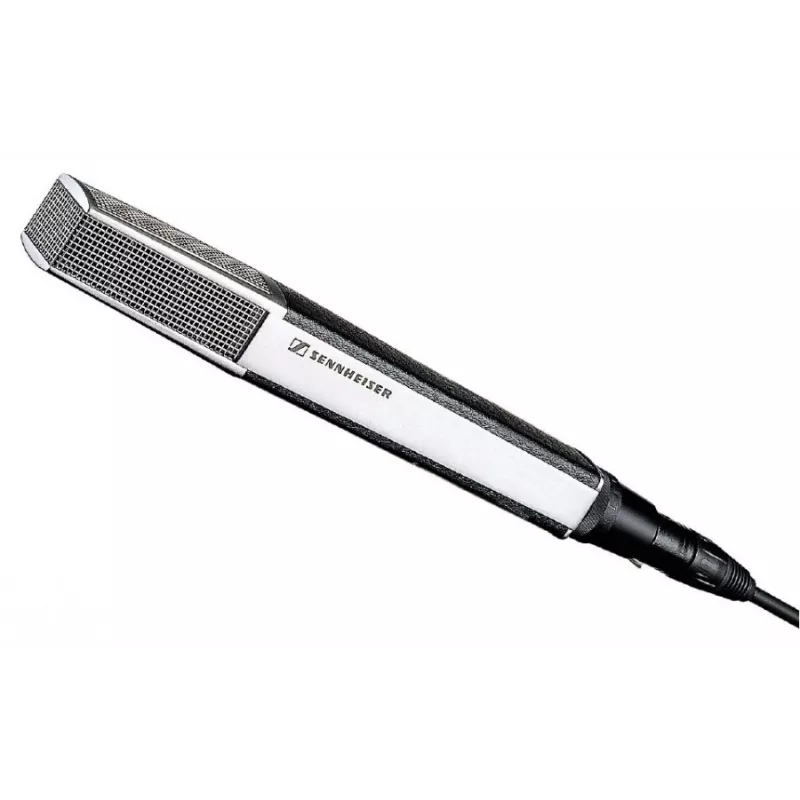 Microfone dinâmico Sennheiser MD 441 U — supercardioide, 30–20000 Hz, 200 Ω, XLR-3, com fio, preto