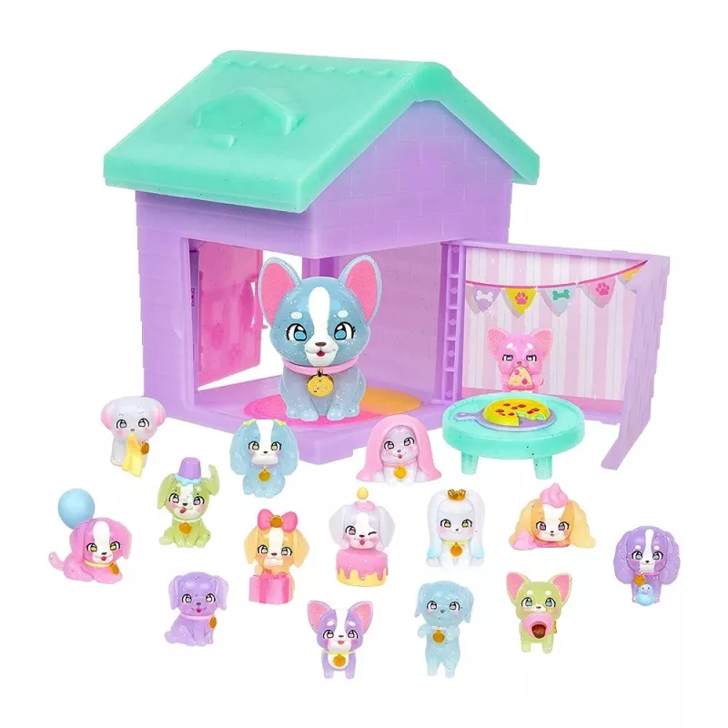 Conjunto de figuras Little Live Pets - Families Moms House Party