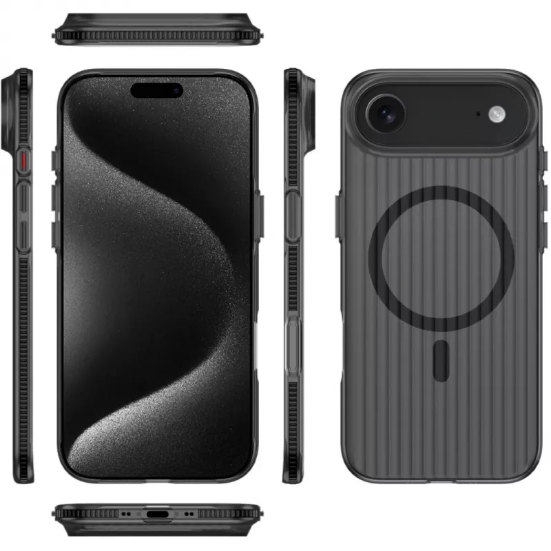 4smarts 541640 Design Case Aero capa para iPhone Air (iPhone 17 Air), preta