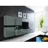 Armário Cama Square VIGO 50/50/30 branco/cinzento brilhante