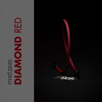 Manga MDPC-X Sleeve Medium - Diamond-Rot, 1 m