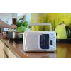 Rádio alimentação por rede e pilhas FM, LW Eltra Ania