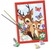 Conjunto de pintura por números Ravensburger CreArt Veado Feliz — conjunto de pintura em tela numerada