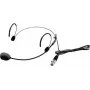 Microfone de cabeça UHF sem fios Omnitronic UHF-300 — sistema de radiofrequência para transmissão de voz