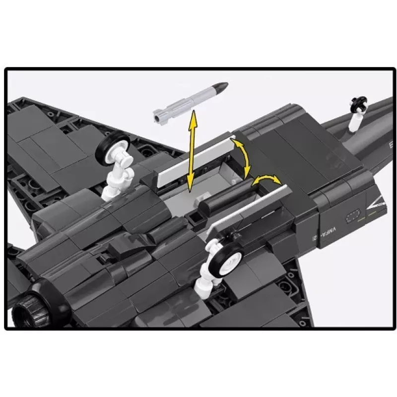 Blocos de construção F-35B Lightning II - 614 peças