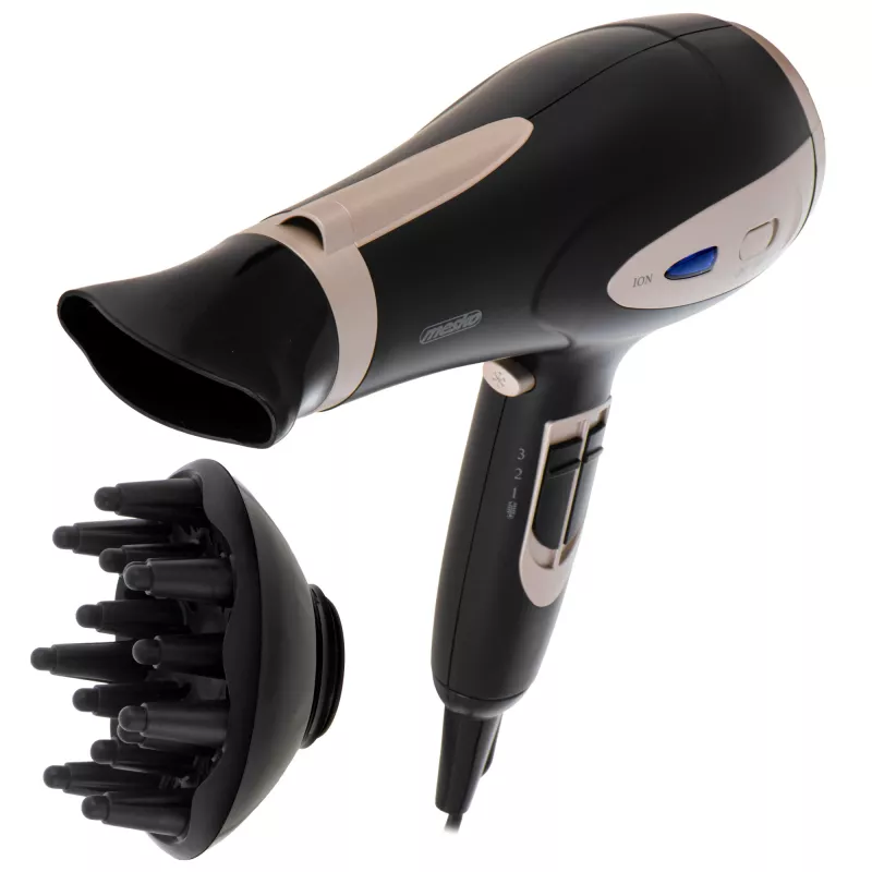 Secador de cabelo Adler Mesko MS 2287 2400 W preto, champanhe