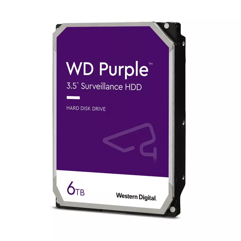 Disco rígido Western Digital 6 TB 3,5 polegadas Serial ATA WD62PURZ