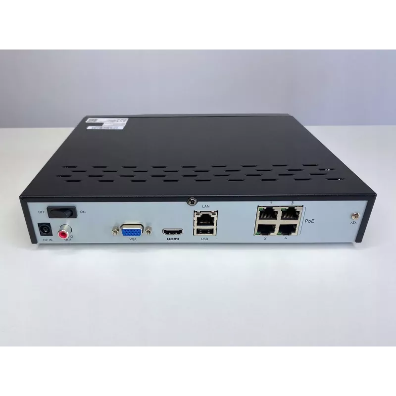 Gravador de vídeo em rede Reolink PN01-4 PoE, NVR de 4 canais, H.264, PoE, HDMI, VGA, máx. 6 TB