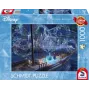 Thomas Kinkade Studios: Disney - Frozen Love and Magic, puzzle 1000 peças