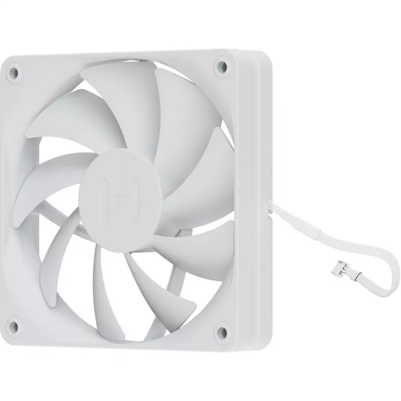 Ventoinha de caixa 120 mm HYTE FA12 branco pack de 4 — 120 mm, branco, modelo FA12