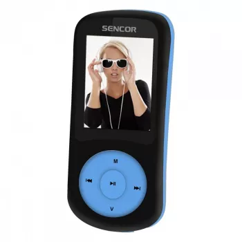 Leitor MP3, MP4 SFP 5870BBU, 8 GB de armazenamento, rádio