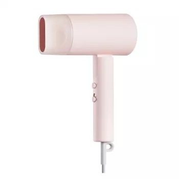 Secador de cabelo Xiaomi H101 1600 W, modelo de viagem dobrável, tecnologia de iões, 2 níveis de temperatura, cabo de 1,7 m, rosa