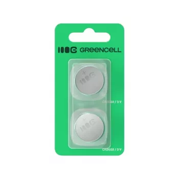 Pilha botão Green Cell Greencell blister 2x CR2032 3V 220mAh