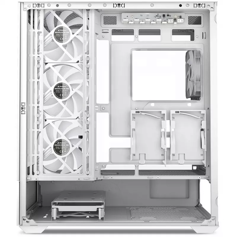 Caixa para PC Sharkoon AK6 RGB, ATX, branco