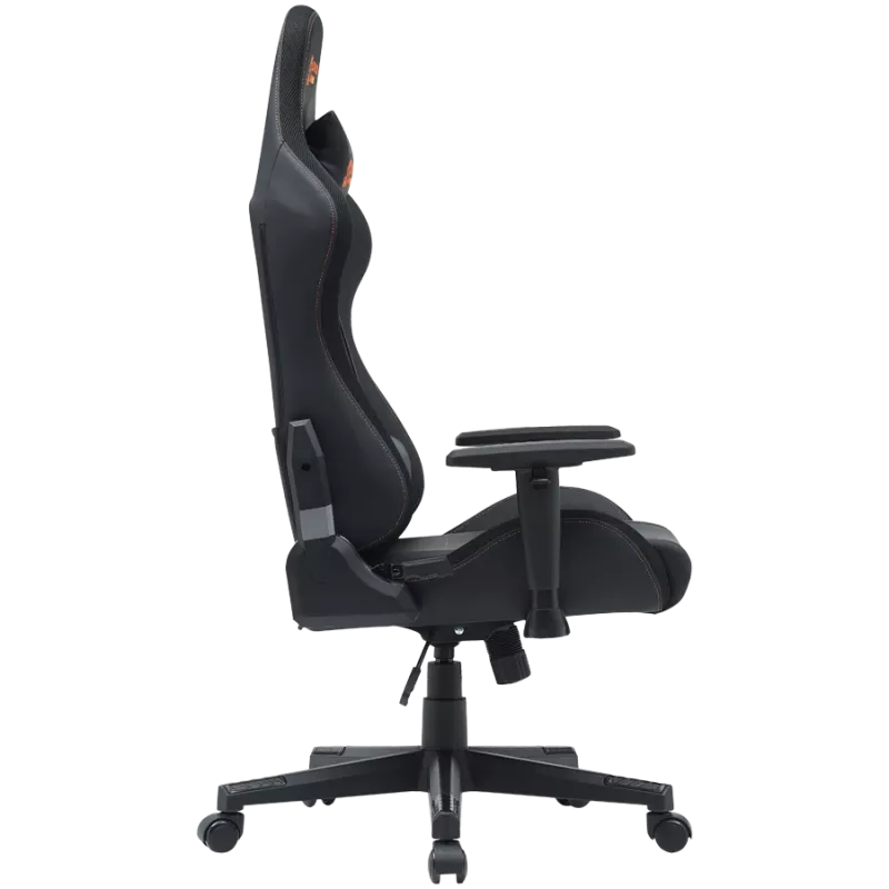 Cadeira gaming CANYON Irida RGBCH03 RGB Preto design ergonómico, braços ajustáveis, encosto reclinável