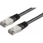 Cabo de rede Ethernet Value 21.99.1345 preto