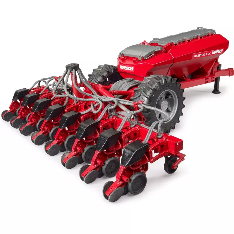 Veículo de brinquedo BRUDER Horsch semeadeira de precisão Maestro 8CX, conjunto de brinquedo à escala