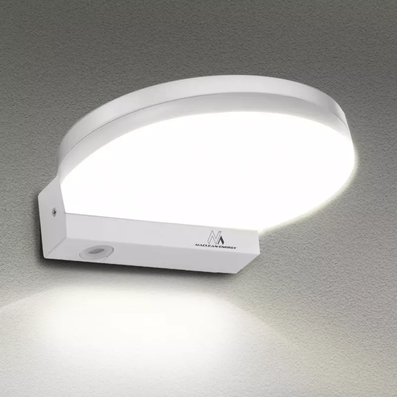 Aplique de parede exterior LED MACLEAN MCE346W 15W – luz fria/quente não indicada