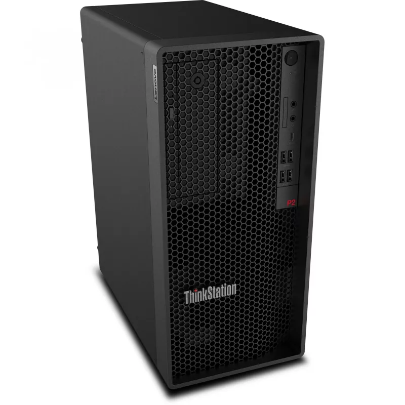 Lenovo ThinkStation P2 Tower Gen 2 Intel Core Ultra 7 265K 32 GB DDR5-SDRAM 512 GB SSD Windows 11 Pro Workstation preto