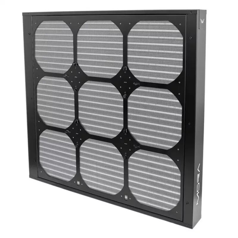 Radiador Watercool MO-RA IV 600 preto — suporta ventoinhas de 120 mm