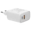 Carregador para dispositivos móveis Savio LA-12 Universal Branco AC Carregamento rápido Interior