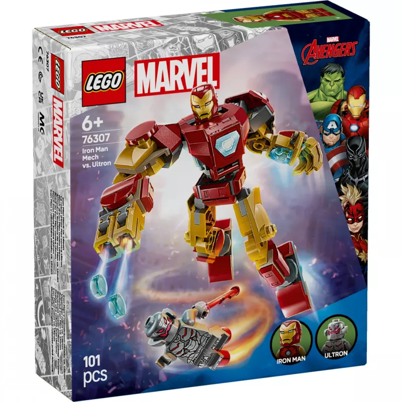 LEGO MARVEL 76307 Mech do Iron Man vs. Ultron
