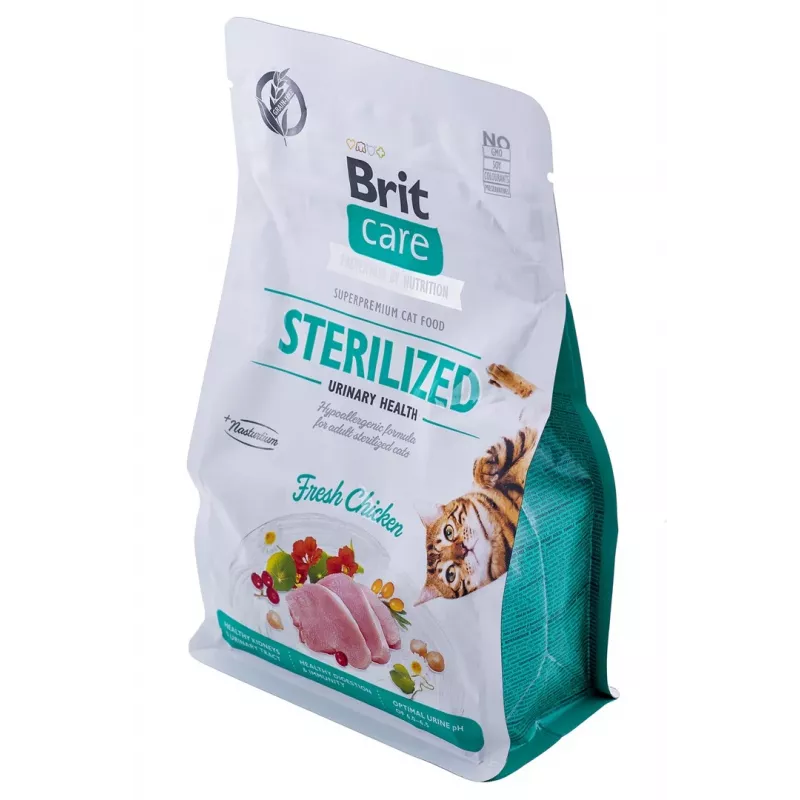 BRIT Care Grain-Free Sterilized Urinary - alimento seco para gatos - 400 g
