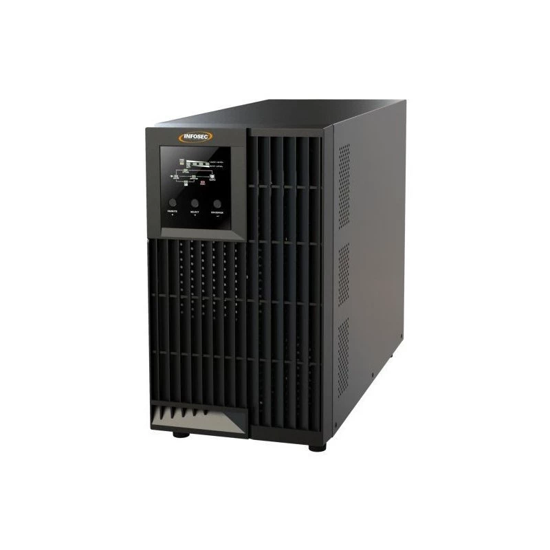 Infosec E4 Value 3000 unidade de alimentação ininterrupta (UPS) dupla conversão (Online) 3 kVA 2400 W 4 saídas AC