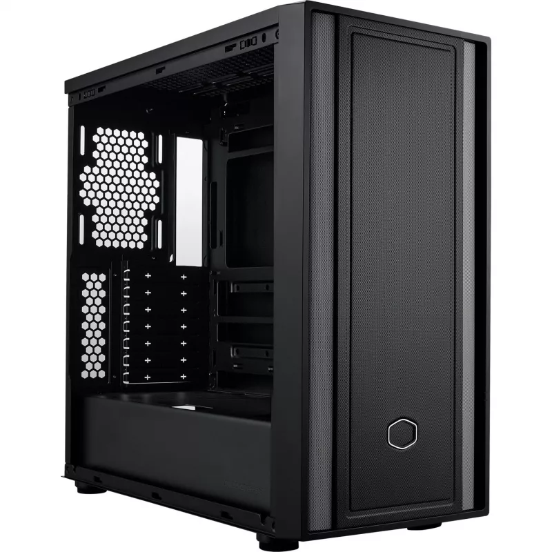 Caixa de PC Cooler Master MasterBox 600 Lite, torre MIDI, E-ATX, vidro temperado - preto