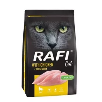DOLINA NOTECI Rafi Cat com frango — comida seca para gatos — 7 kg