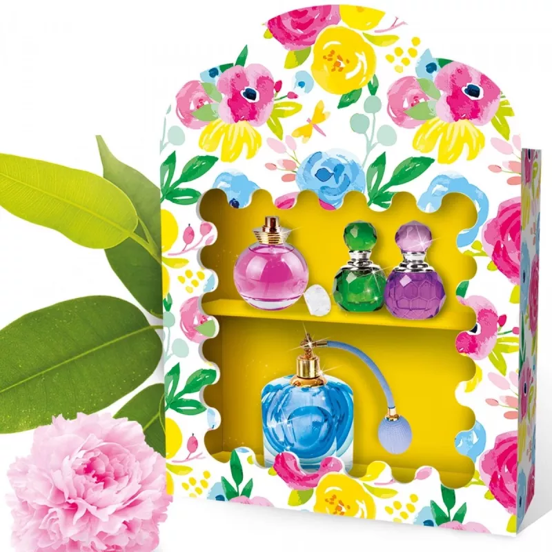 Conjunto educativo Liscianigiochi IM A Genius — O meu primeiro conjunto de perfume para crianças, atividade segura para criar fragrâncias