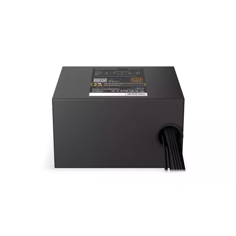 Fonte de alimentação ENDORFY Vero L5 500 W ATX, 80 PLUS Bronze, 24 pinos, ventoinha de 120 mm, não modular