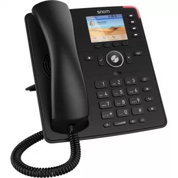 Telefone IP Snom D713 preto TFT