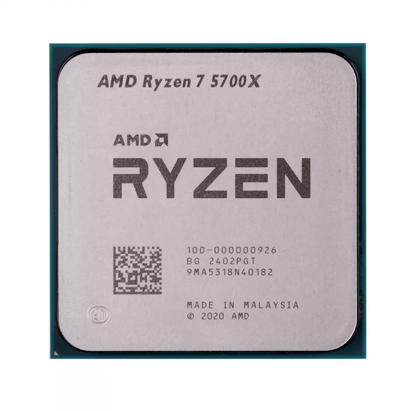 Processador AMD Ryzen 7 5700X 3,4 GHz 8 núcleos 32 MB L3 socket AM4