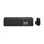 Logitech MX Keys S Combo para Mac, sem fios, conjunto de teclado e rato layout DE, teclas e funções otimizadas para macOS