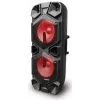 Altifalante portátil APA24 Bluetooth Karaoke, preto