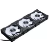 Phanteks D30-120 PWM Reverse Airflow D-RGB ventoinhas de caixa, 120 mm, pretas, pack de 3