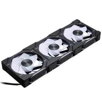 Ventoinha de caixa PHANTEKS D30-120 120 mm ARGB, preta, pack de 3