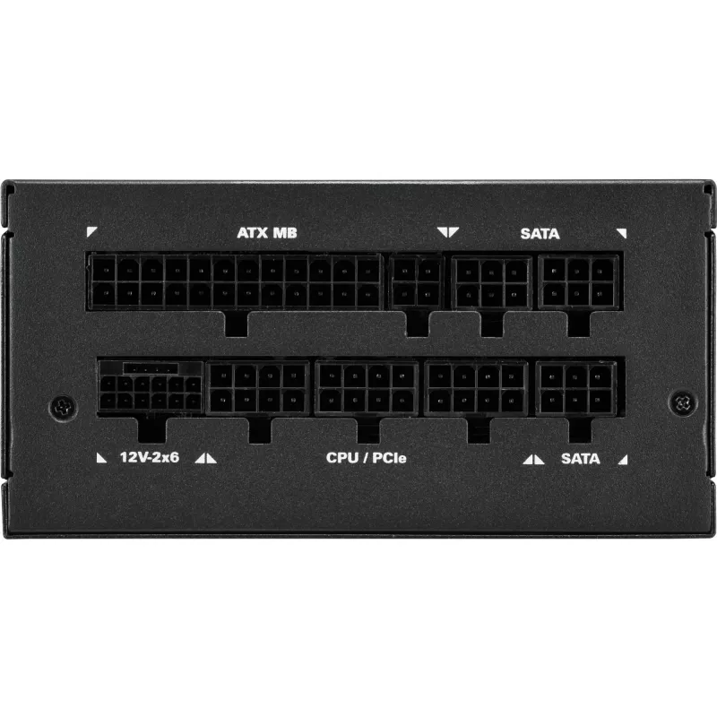 Fonte de alimentação 1000W Sharkoon Rebel P20 SFX 1000W (preto, 1x conector 12-Pin High Power, 2x PCIe, gestão de cabos, 1000 Watt)