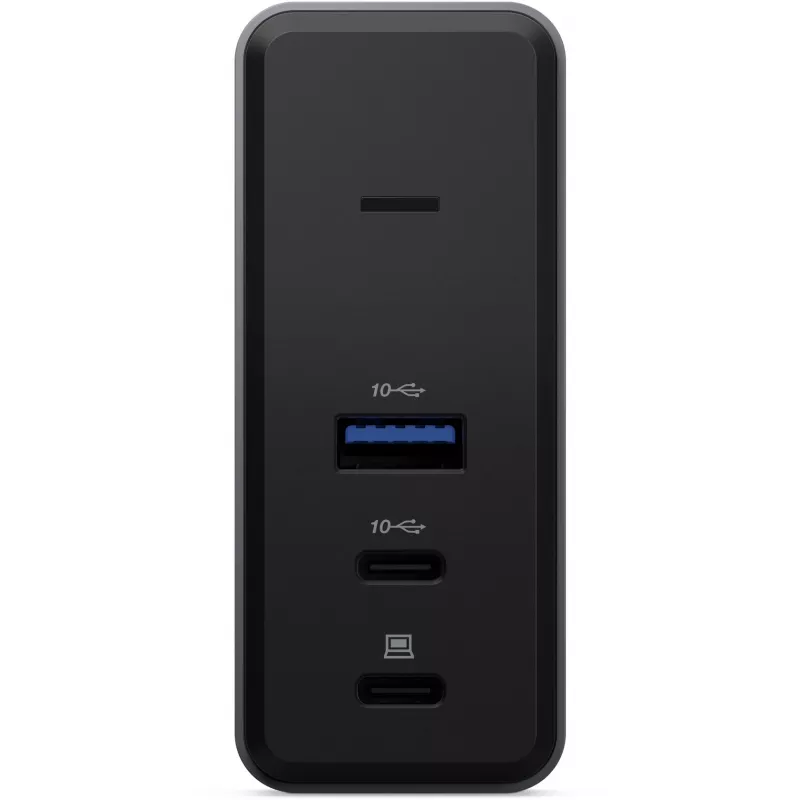 Lenovo X9 Charging GaN Dock com fios USB 3.2 Gen 2 (3.1 Gen 2) Type-C cinzento