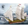 Conjunto de construção Cobi HMS Victory — 2.517 peças, modelo detalhado de navio à vela histórico