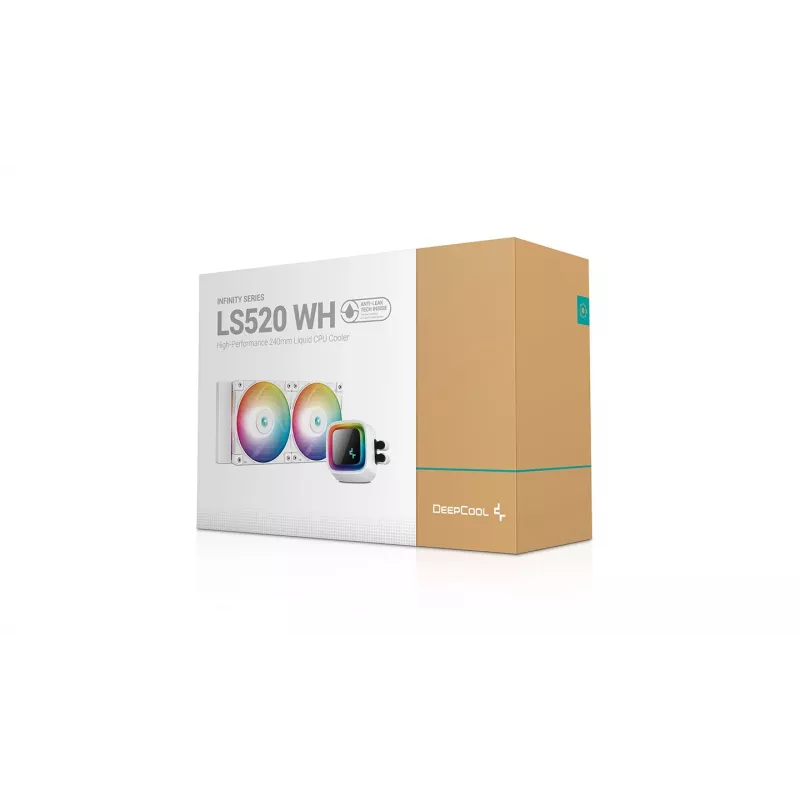 Arrefecedor líquido All-in-One DeepCool LS520 WH