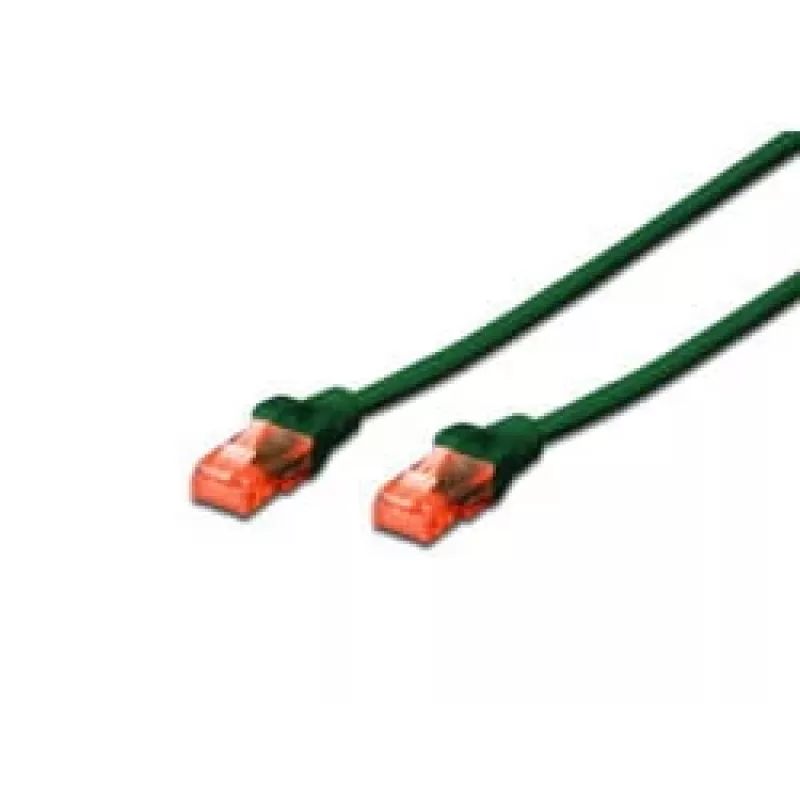 Cabo de rede Digitus CAT 6 U/UTP RJ-45 Cat6 2m Verde